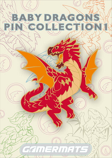 Enamel Pin - Baby Red Dragon