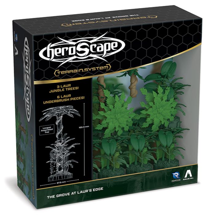 Heroscape: Terrain Expansion - The Grove at Laur's Edge