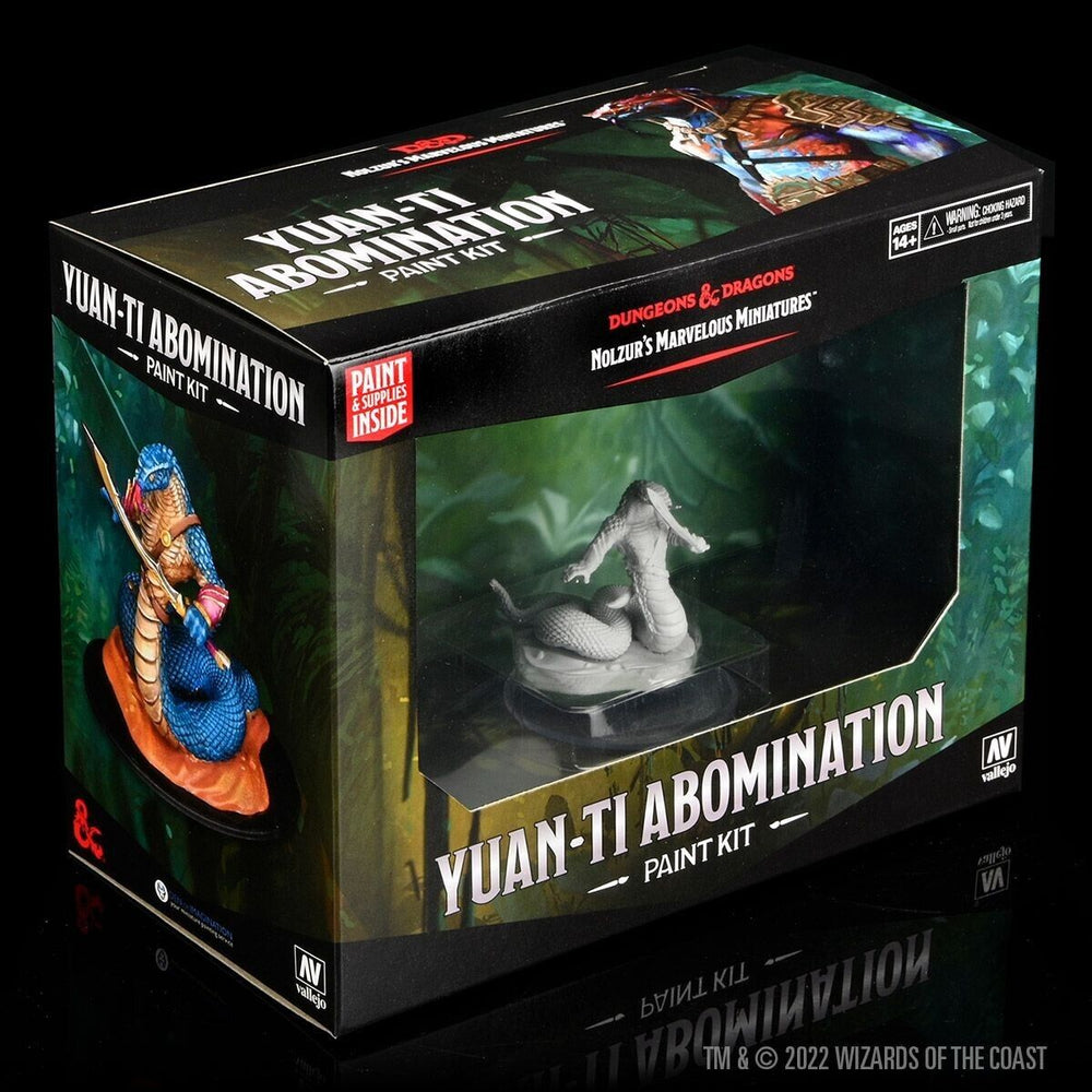 Dungeons & Dragons: Miniature Paint Kit - Yuan-ti Abomination