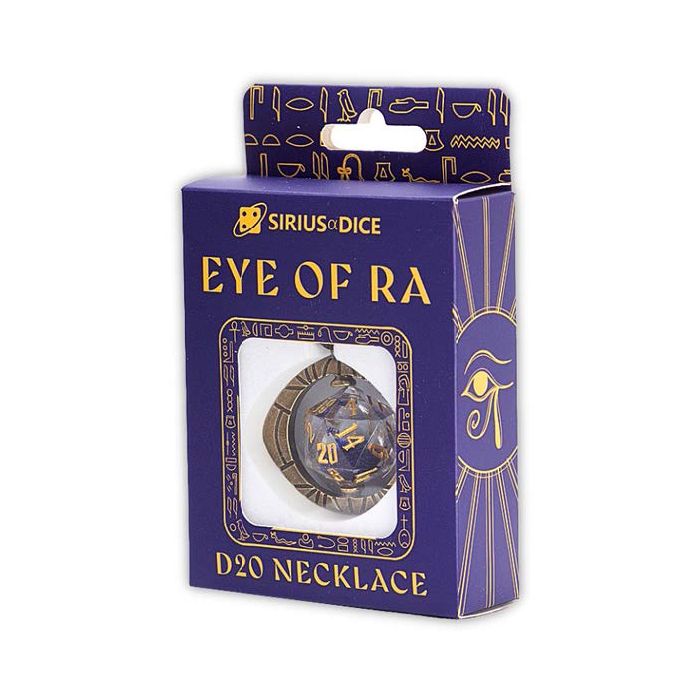 D20 Necklace: Eye of Ra