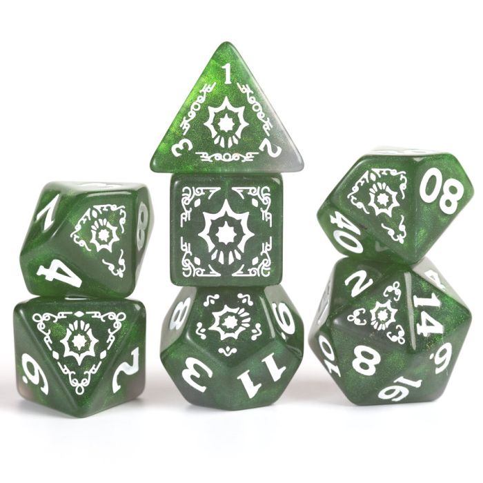 Dungeons & Dragons: Adventure Dice - Cleric (Green)