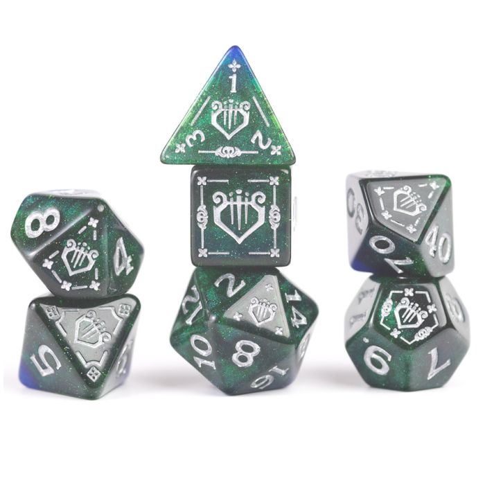 Dungeons & Dragons: Adventure Dice - Bard (Blue)