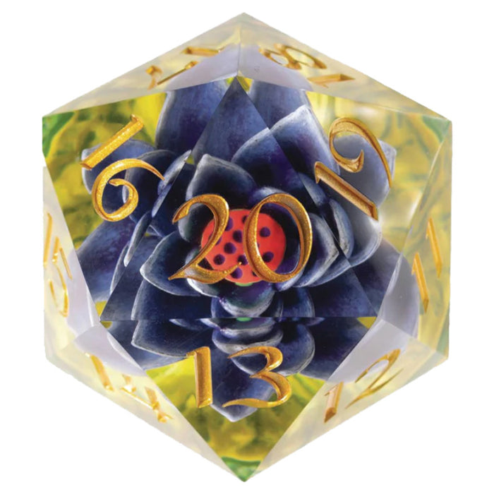 54mm Spindown D20 - Black Lotus