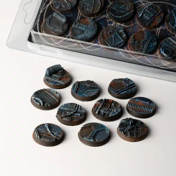 Spaceship Corridor Bases - Round 25mm (10)