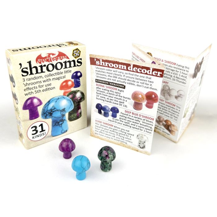 Stat Trackers: 'Shrooms (5E)