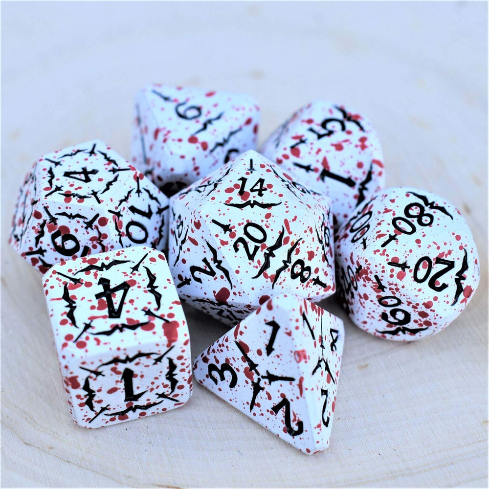 RPG Metal Dice Set - The Sword of Vlad