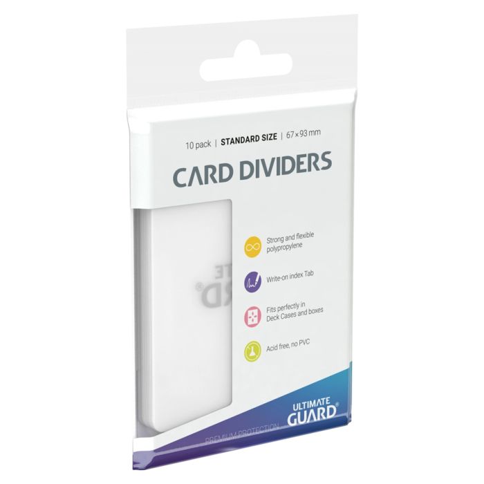 Card Dividers - Transparent