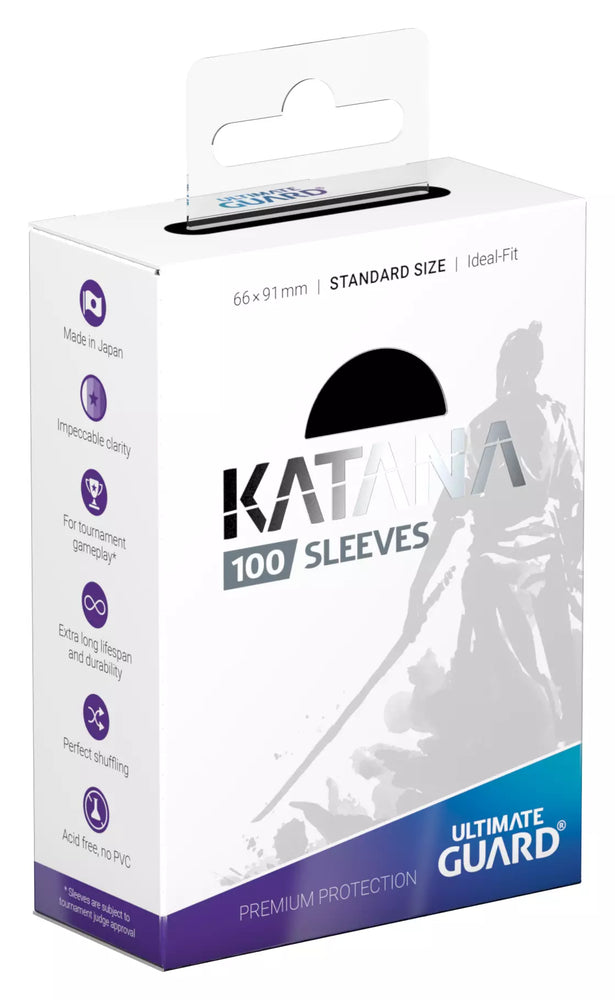 Katana Sleeves - Black (100)