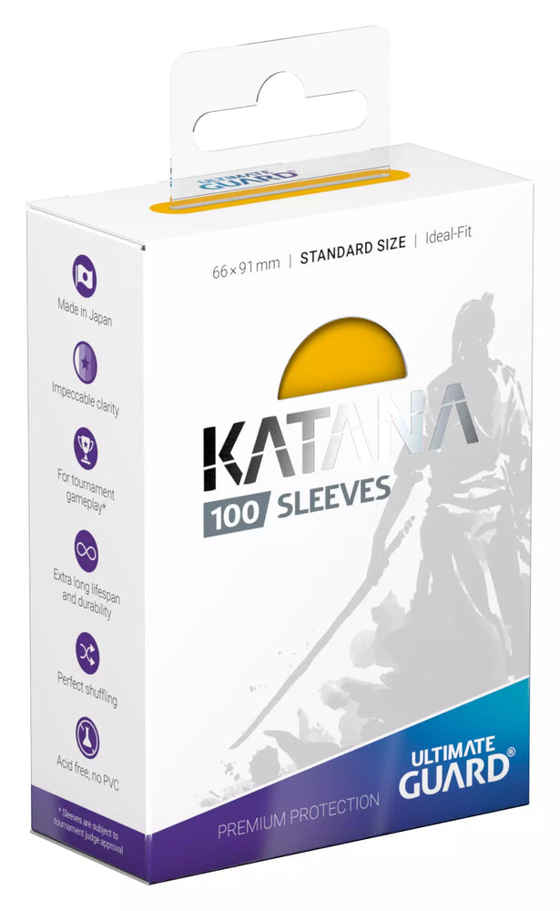 Katana Sleeves - Yellow (100)