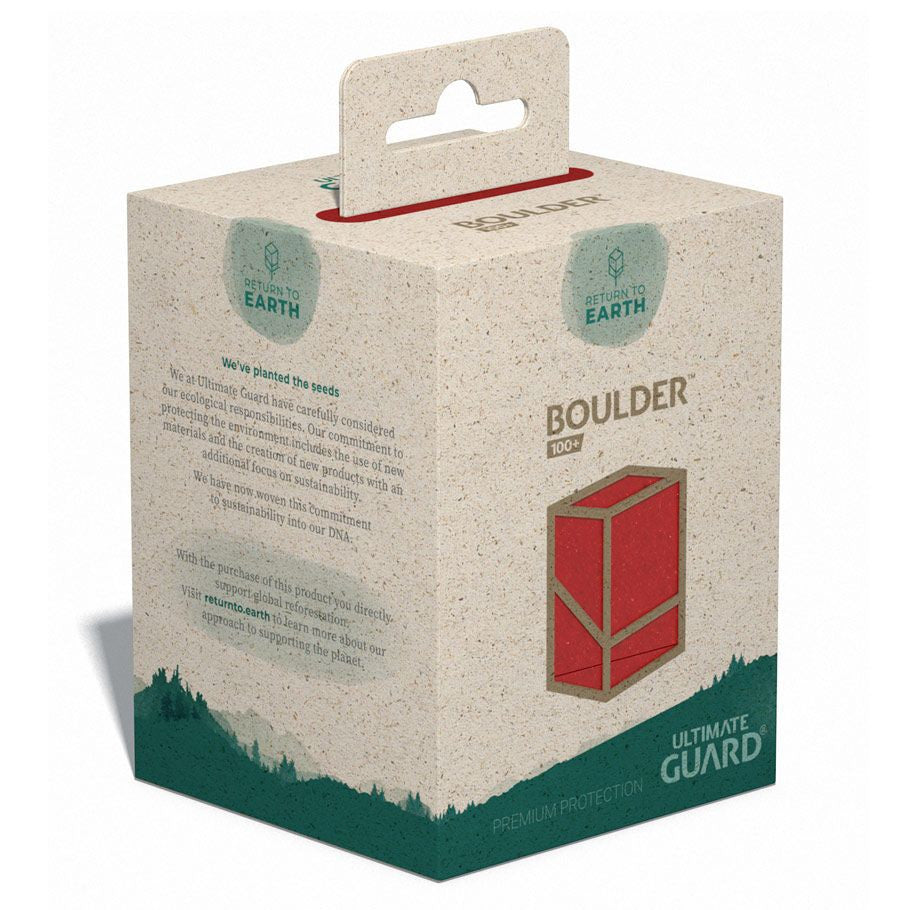 Deck Box: Boulder: Return To Earth: 100+: Red
