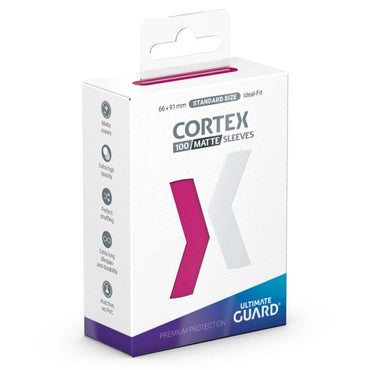 Cortex Sleeves - Matte Pink (100)