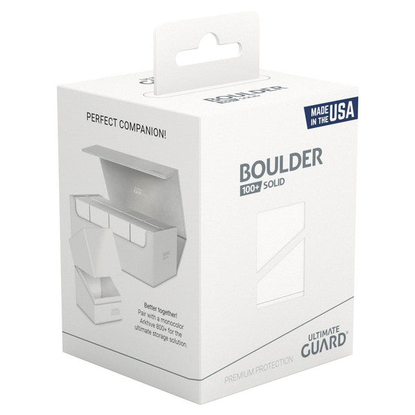 Boulder 100+ Solid - White