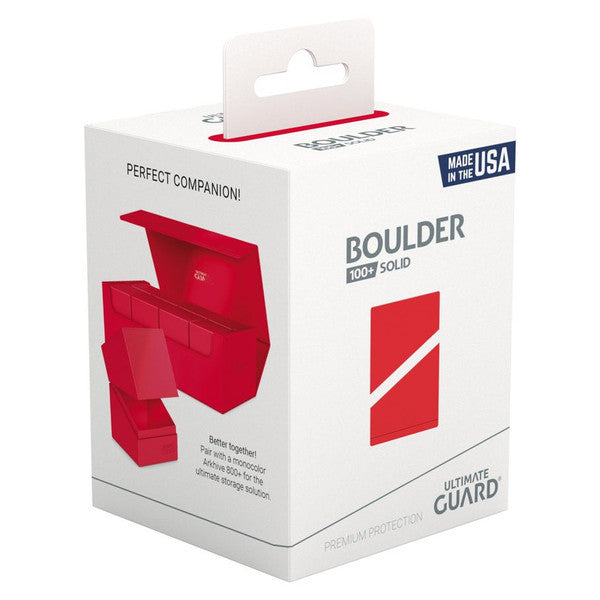 Boulder 100+ Solid - Red