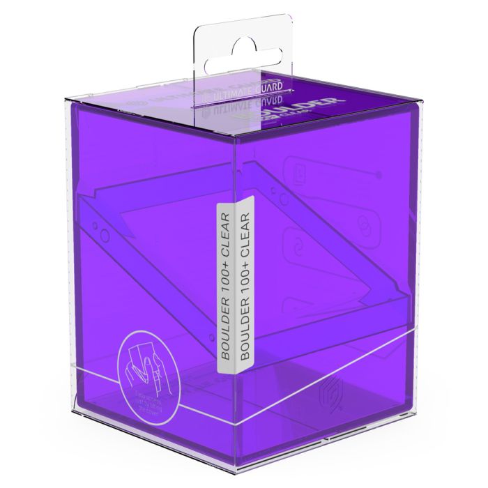 Boulder 100+ - Clear Amethyst