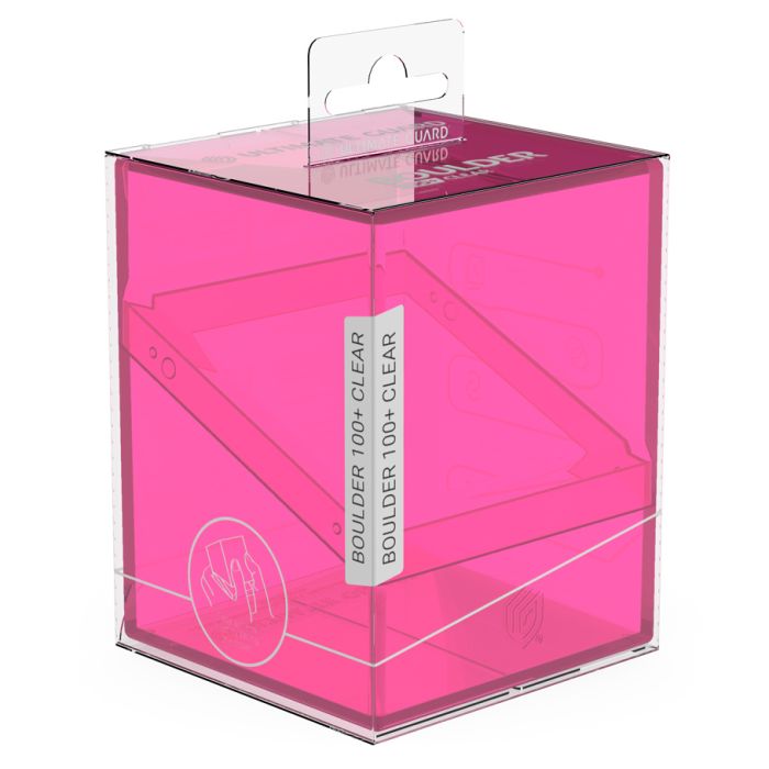 Boulder 100+ - Clear Rhodonite