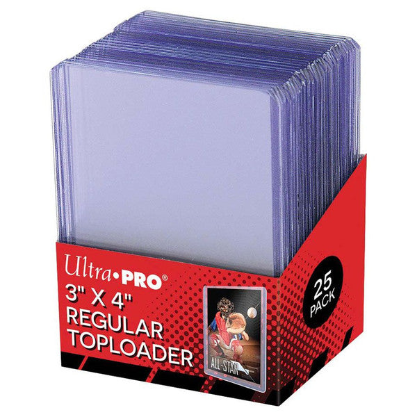 Toploader: 3" x 4" Clear (25)