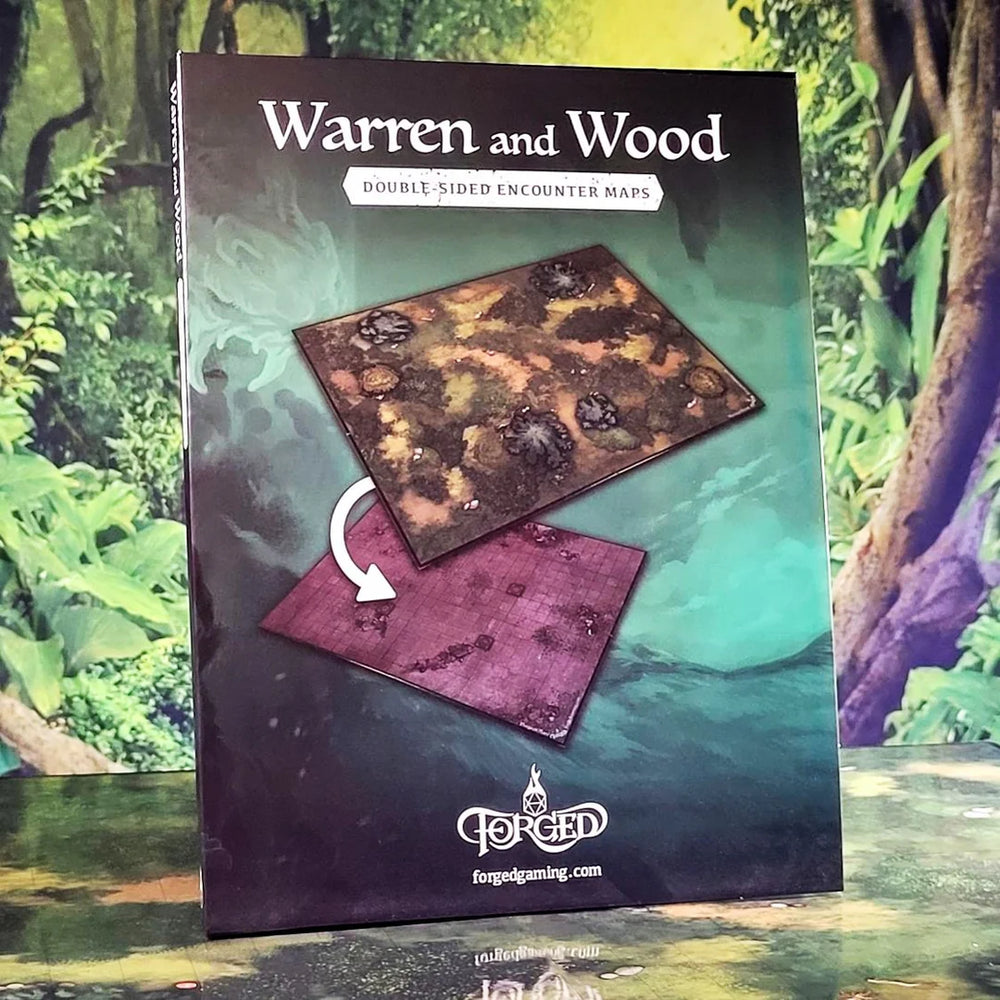 Warren and Wood Double-Sided Encounter Map