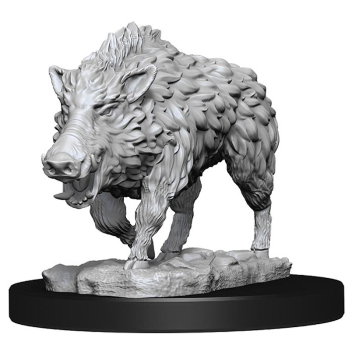 Deep Cuts: Unpainted Miniatures - Wild Boar (W7)