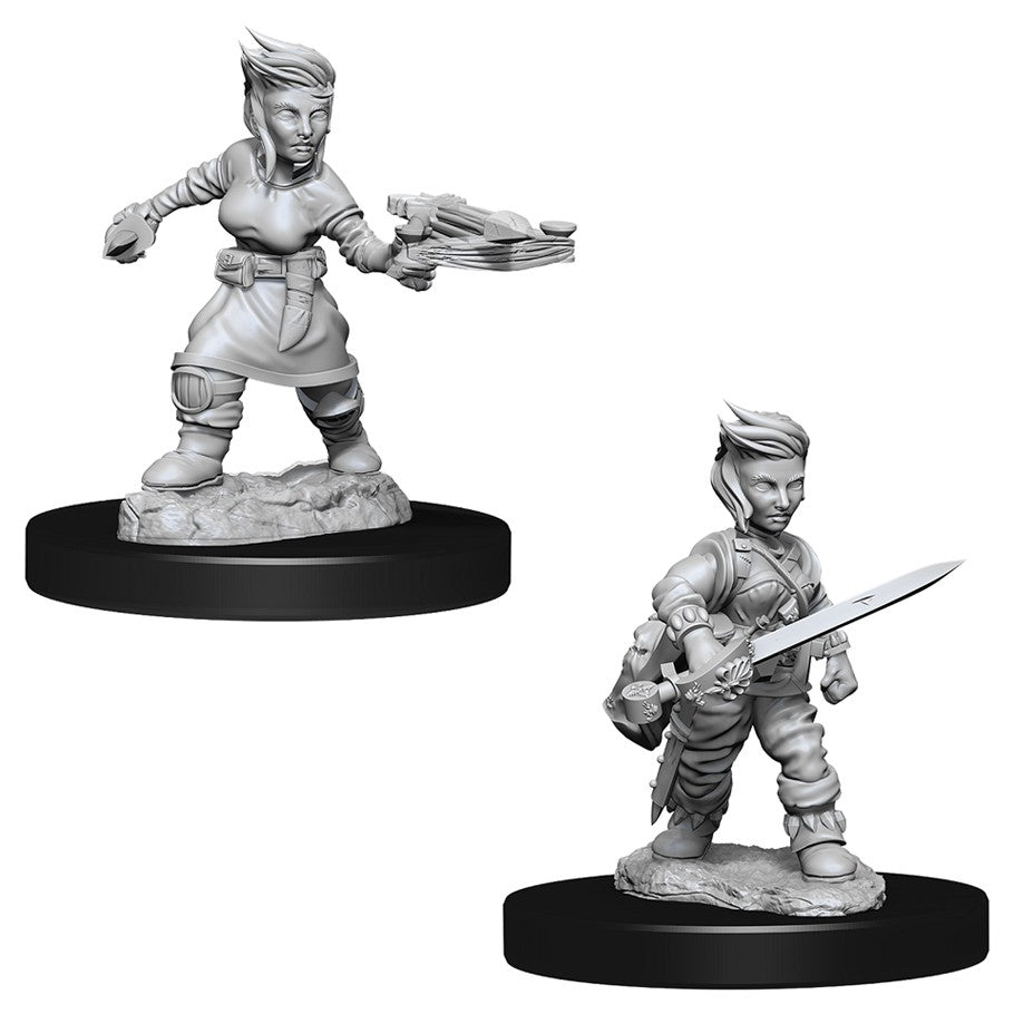 Pathfinder: Unpainted Miniatures - Halfling Female Rogue (W8)