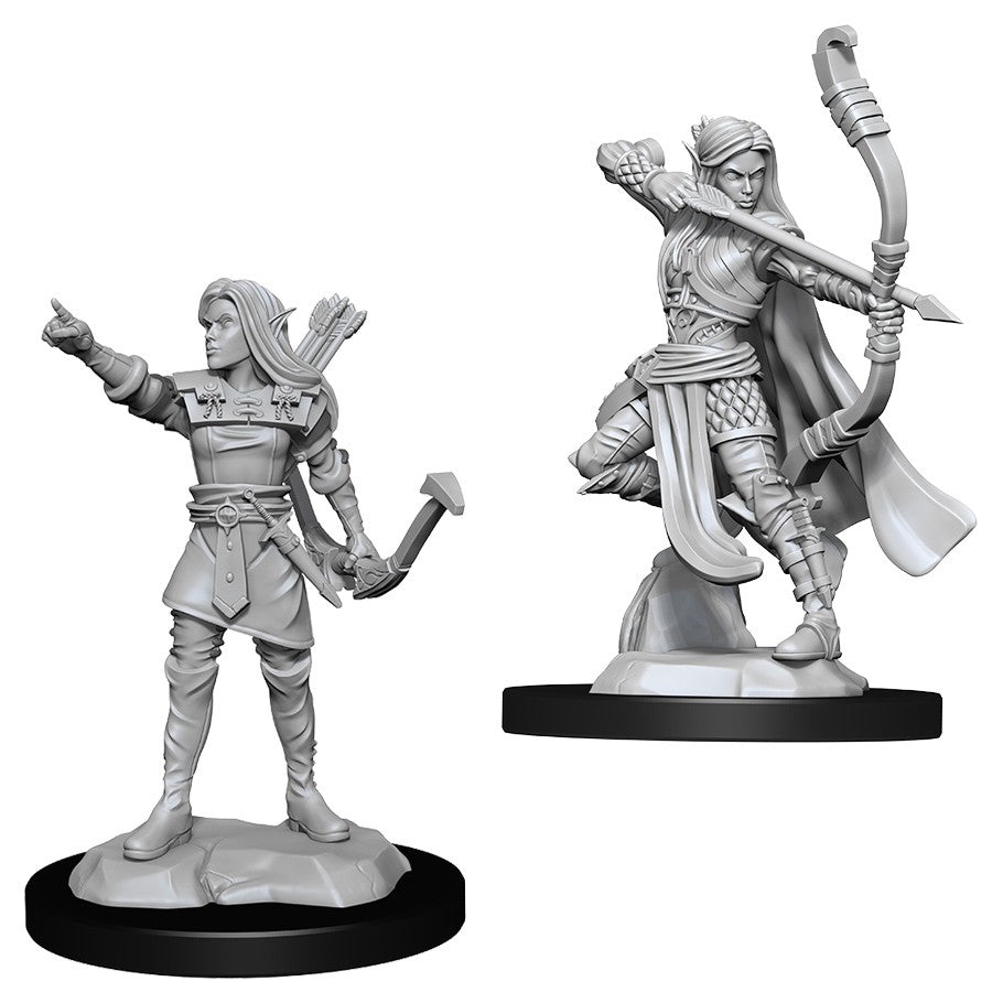 Dungeons & Dragons: Unpainted Miniatures - Elf Ranger Female (W13)