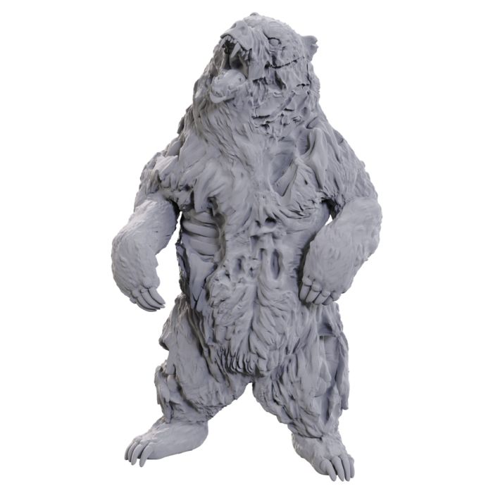 Deep Cuts: Unpainted Miniatures - Zombie Grizzly Bear (W24)