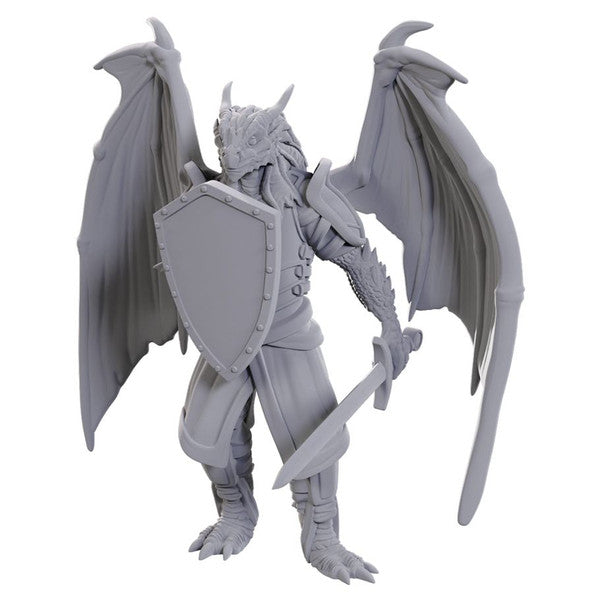 Dungeons & Dragons: Unpainted Miniatures - Dragonborn of Bahamut (W25)