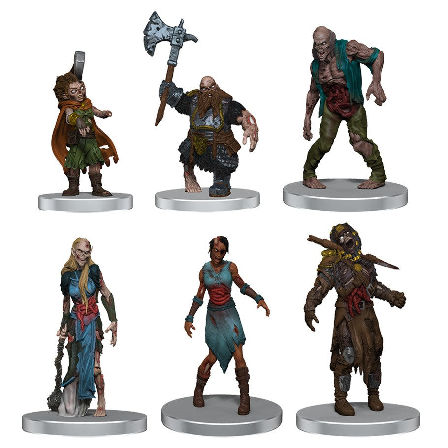 Dungeons & Dragons: Painted Miniature Set - Undead Armies: Zombies