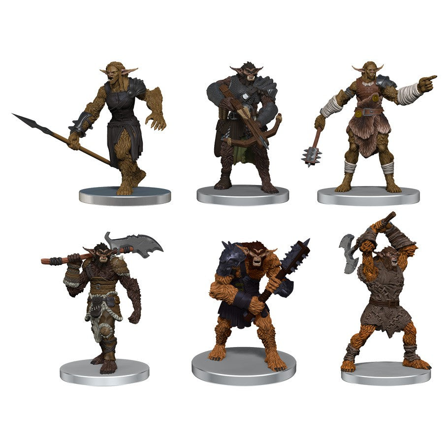 Dungeons & Dragons: Painted Miniature Set - Bugbear Warband
