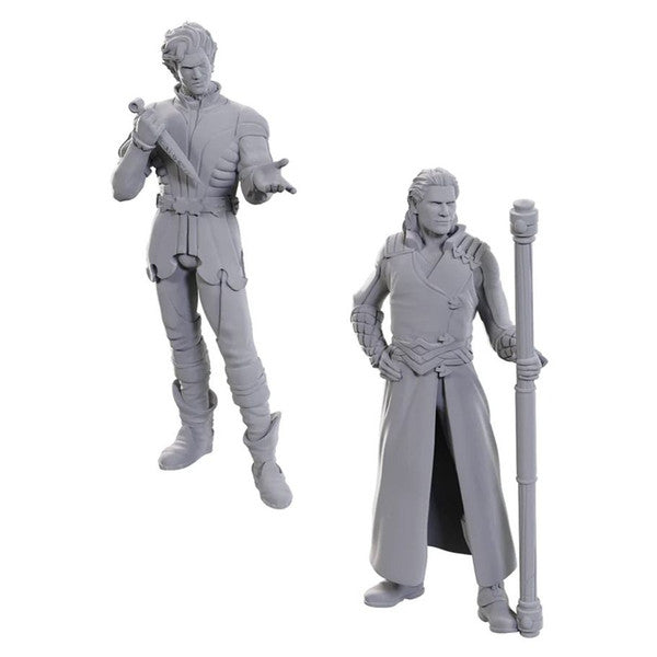 Dungeons & Dragons: Baldur's Gate 3 Unpainted Miniatures - Gale & Astarion