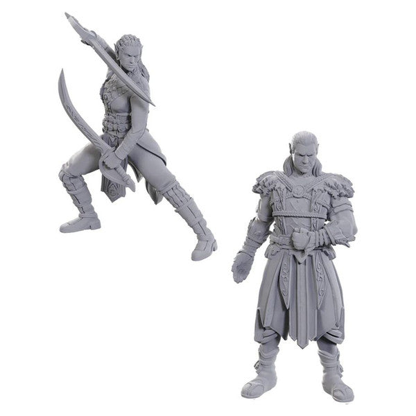 Dungeons & Dragons: Baldur's Gate 3 Unpainted Miniatures - Jaheira & Halsin