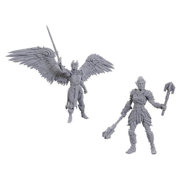 Dungeons & Dragons: Baldur's Gate 3 Unpainted Miniatures - Dame Aylin & Minthara