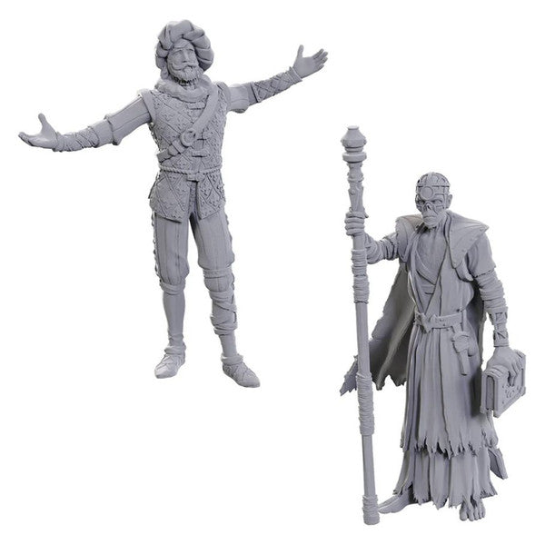 Dungeons & Dragons: Baldur's Gate 3 Unpainted Miniatures - Volo & Withers