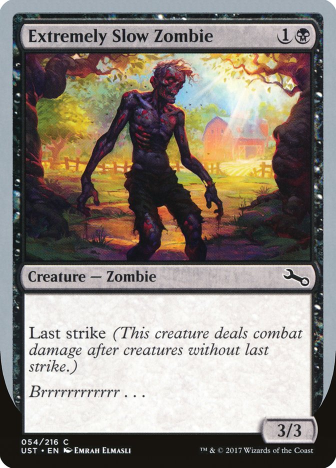 Extremely Slow Zombie ("Brrrrrrrrrrrr...") [Unstable]