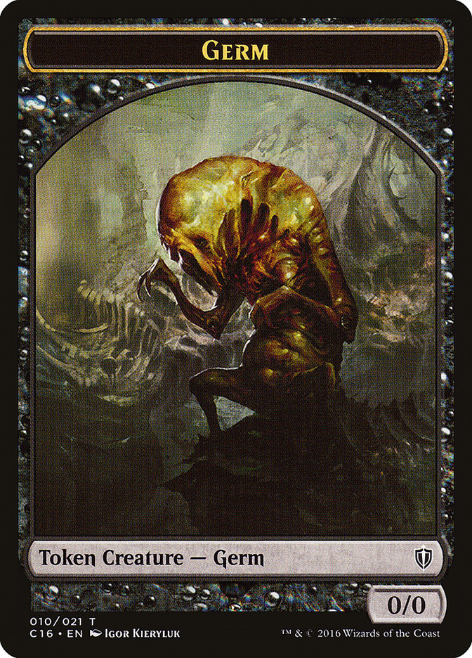 Germ // Spirit (006) Double-Sided Token [Commander 2016 Tokens]
