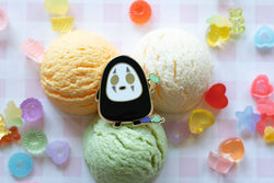 Studio Ghibli No Face Ice Cream Enamel Pin