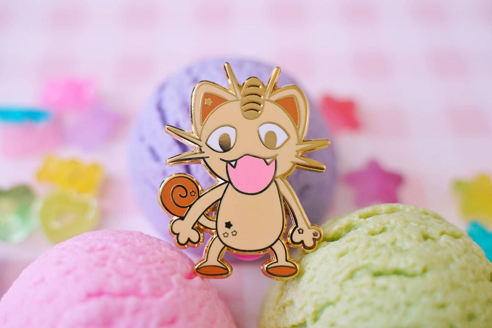 Pokemon Enamel Pin - Meowth