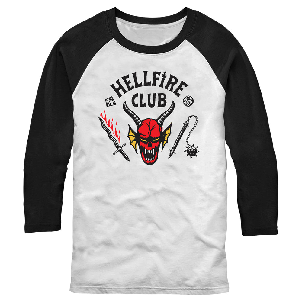 Hellfire Club - Stranger Things Baseball T-Shirt