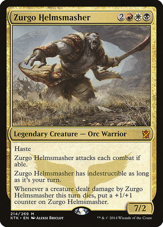 Zurgo Helmsmasher [Khans of Tarkir]