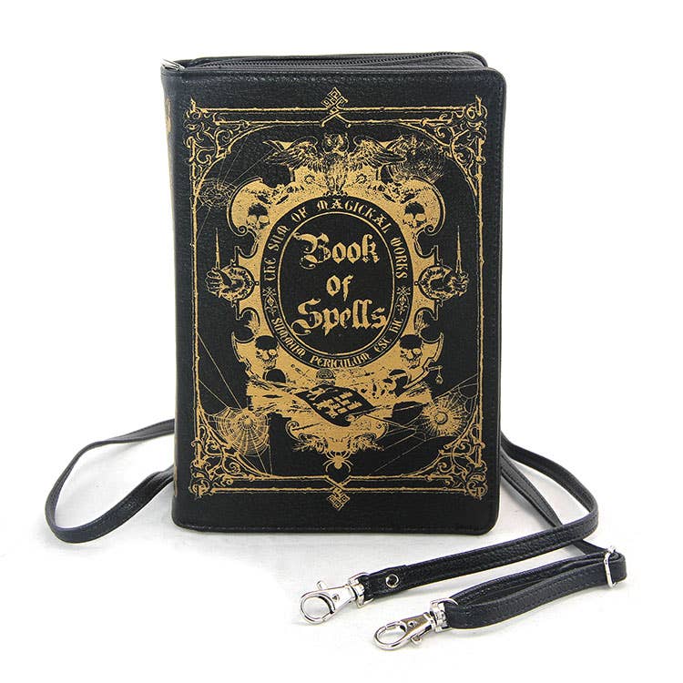 Book Clutch Bag - Book of Spells