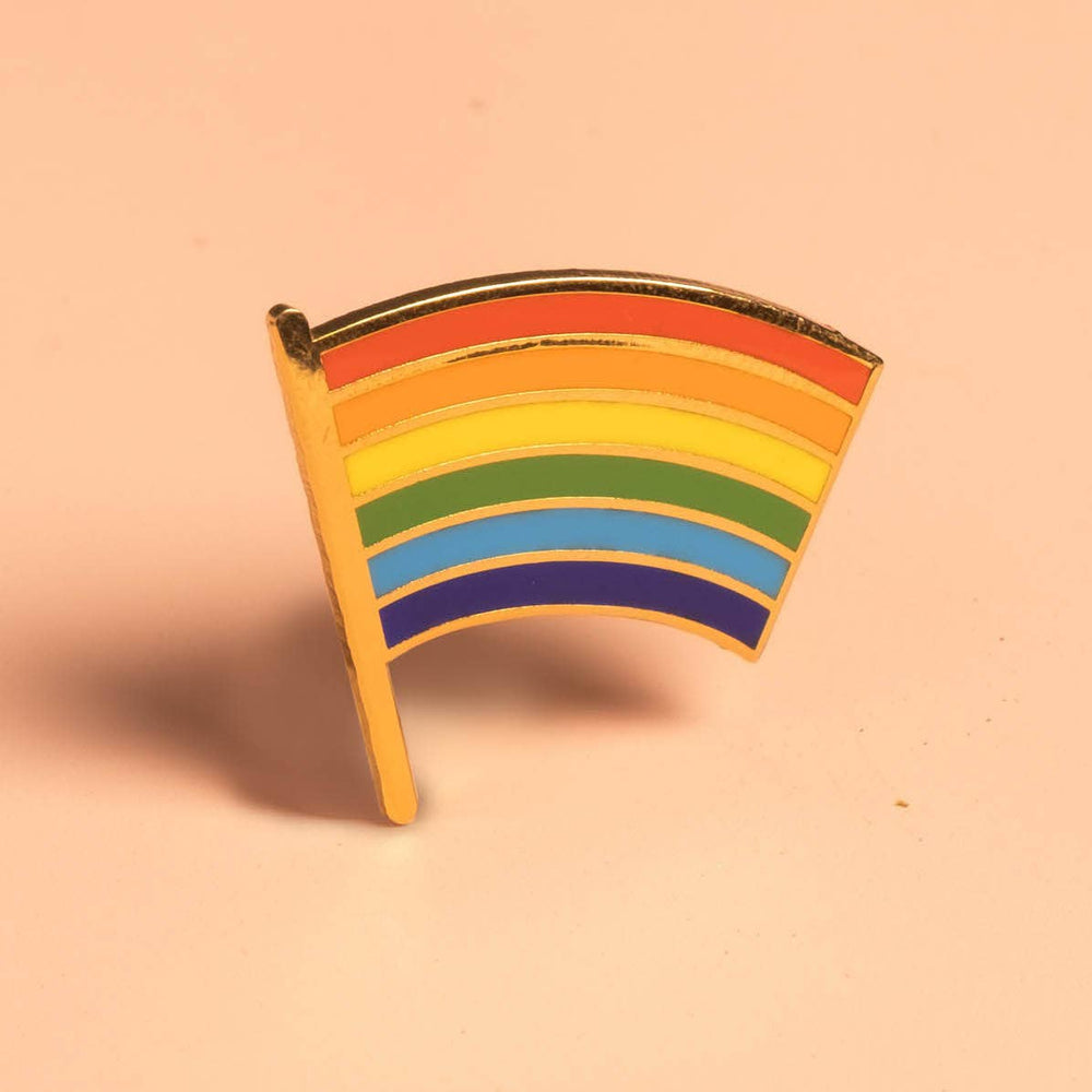 Enamel Pride Pin - Pride Flag