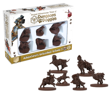 Animal Adventures: Tales of Dungeons and Doggies, Volume 3