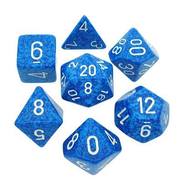 RPG Dice Set: Speckled Water