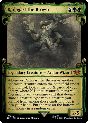 Radagast the Brown [The Lord of the Rings: Tales of Middle-Earth Showcase Scrolls]