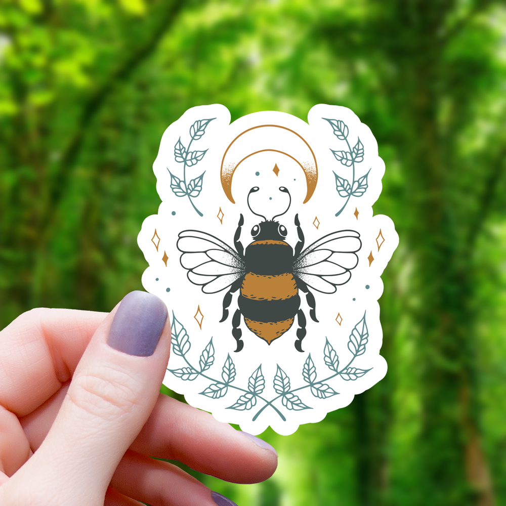 Vinyl Sticker - Mystical Honeybee