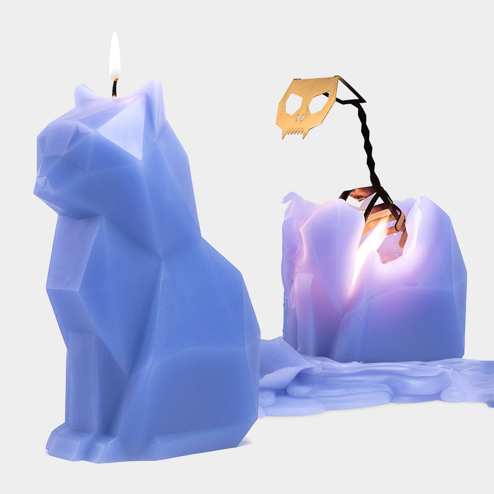 PyroPet Candle - Kisa Cat Skeleton (Lavender)