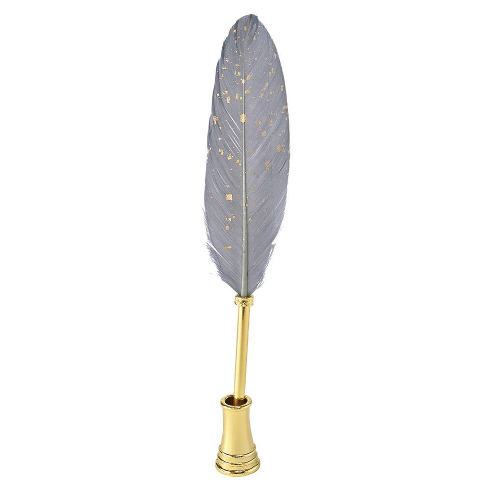 Quill Ballpoint Pen & Stand - Sparkling Gray
