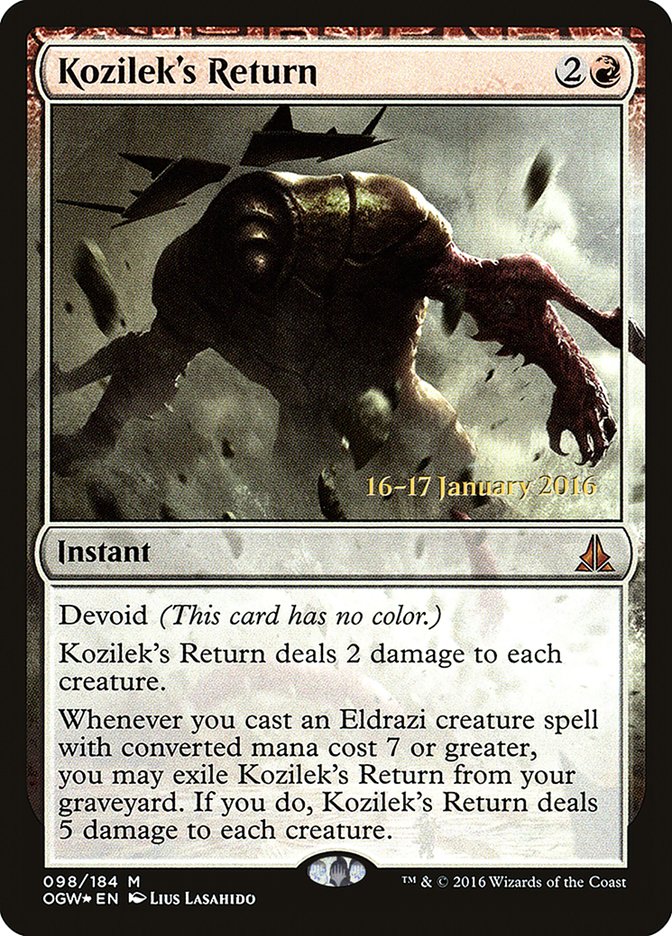 Kozilek's Return [Oath of the Gatewatch Prerelease Promos]