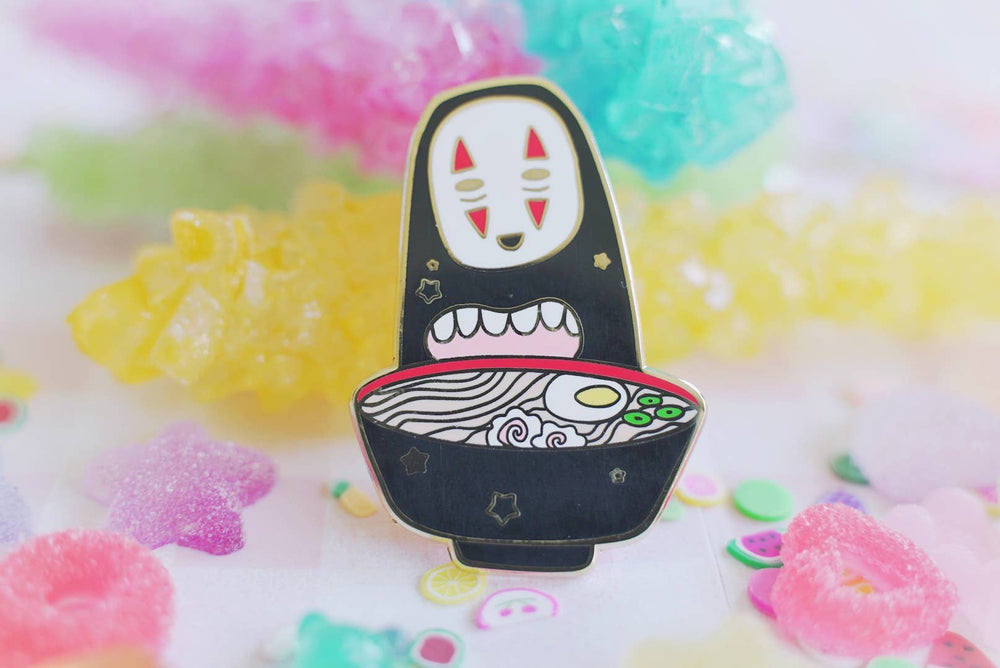 Spirited Away Enamel Pin - No Face