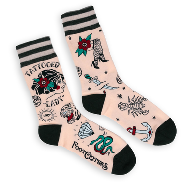 Crew Socks - Tattooed Lady