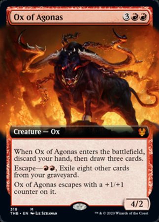 Ox of Agonas (Extended Art) [Theros Beyond Death]